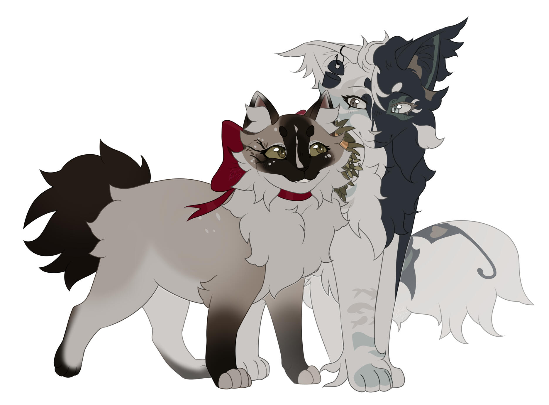 Commission for hitsku and VELVTREiLL